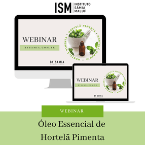 Webinar Óleo Essencial de Hortelã Pimenta