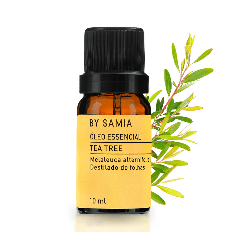 Óleo Essencial de Melaleuca (Tea Tree) 10 ml - BySamia - Óleos Essenciais  By Samia Aromaterapia