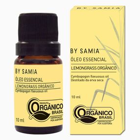 Óleo Essencial de Lemongrass 10 ml Orgânico