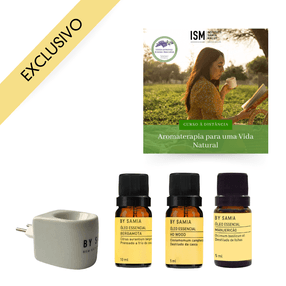 Kit Aromatização Natural By Samia + Curso Aromaterapia para uma Vida Natural