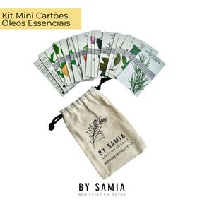 Kit Cartões + Saquinho Algodão
