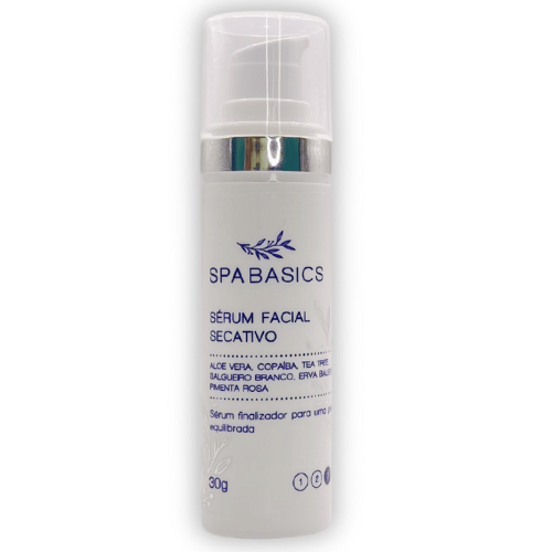 Frasco-de-Serum-Facial-Secativo-30g-com-Aloe-Vera-Copaiba-Tea-Tree-e-Erva-Baleeira-em-fundo-branco-embalagem-moderna-e-funcional.
