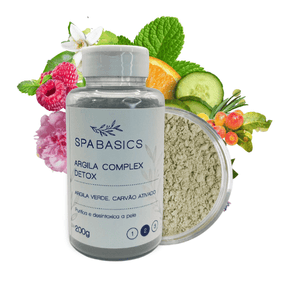 Argila Verde Complex Detox Oleosidade Spa Basics 200g
