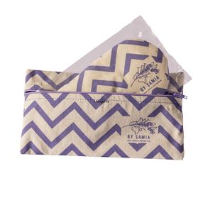 Kit Máscara Aromatizada Para Dormir + Nécessaire (Lilás)