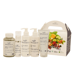 Kit Spa Basics Facial - Pele Oleosa e Secativa